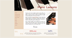 Desktop Screenshot of piano-lessons.net