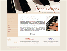 Tablet Screenshot of piano-lessons.net